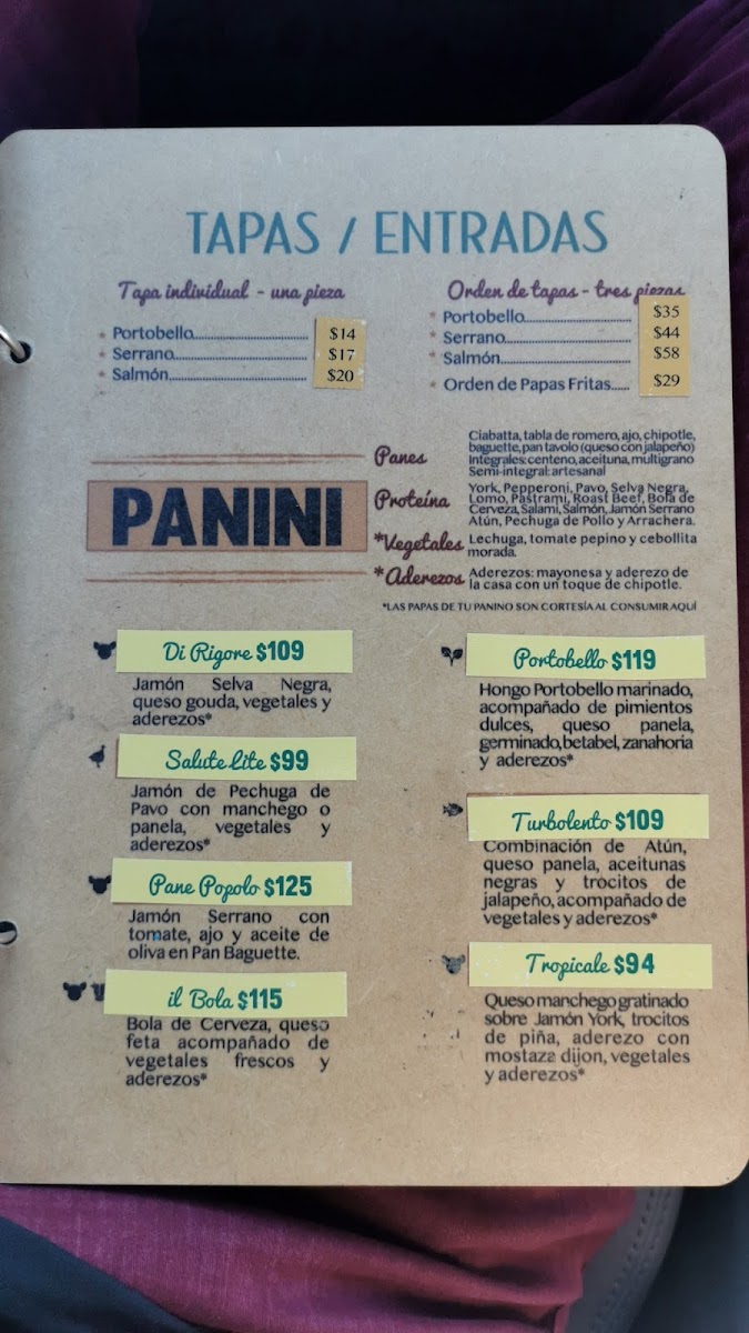 il Tavolo Xóchitl Menu - Image 6